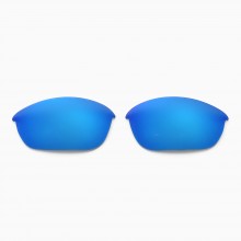 Walleva Ice Bule ISARC Polarized Replacement Lenses for Oakley Half Jacket 2.0 (OO9144 Series) Sunglasses 